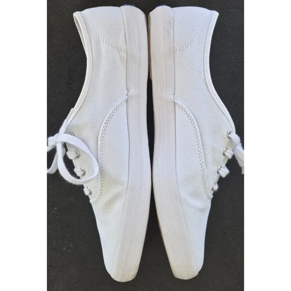 New Keds Champion White Canvas Sneakers Women's Size 9